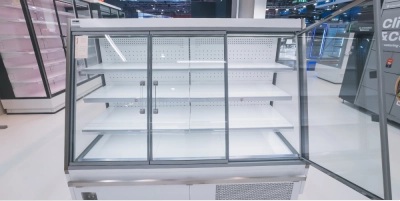 2 times more display compared to a freezer Island that takes up more space in store