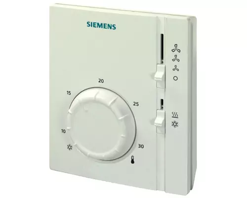 Fan-Coil termosztát SIEMENS RAB11 2 csöves rendszerhez