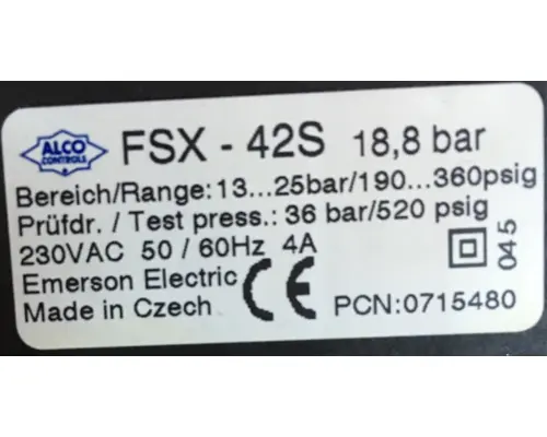 Fordulatszabályzó Alco FSX-42S Alco / 715480