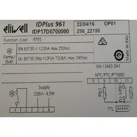 Digit. termosztát IDPLUS961