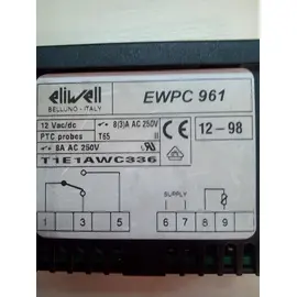 Digitális termosztát Eliwell EWPC961 230V Vég
