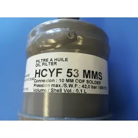 Olajszűrő Carly HCYF53 D10mm forraszos